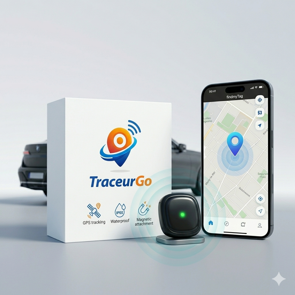 Traceur GPS sans abonnement pour véhicule voiture vélo moto